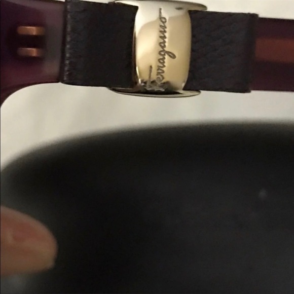 G-Salvatore Ferragamo Purple Sunglasses